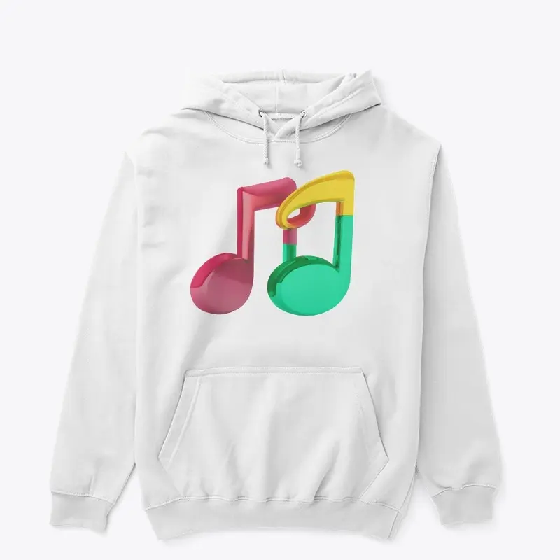 Colorful music note 